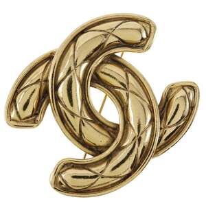 Chanel Cc Logo Brooch Metal #228769C11B